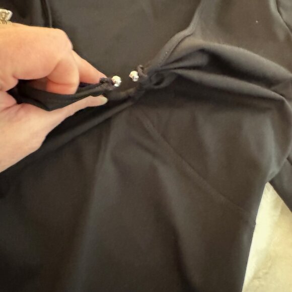 Feelin Girl Black NWT Long Sleeve Light Compression T-Shirt Bodysuit Size XL - Picture 5 of 15